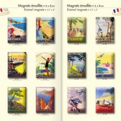 Edition & Souvenir: cartes postales, magnet et affiches PLM