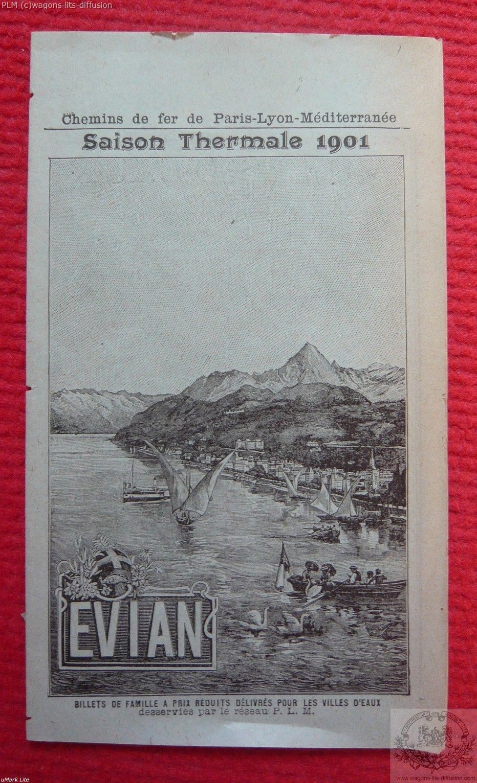 Plm evian station thermale 1901
