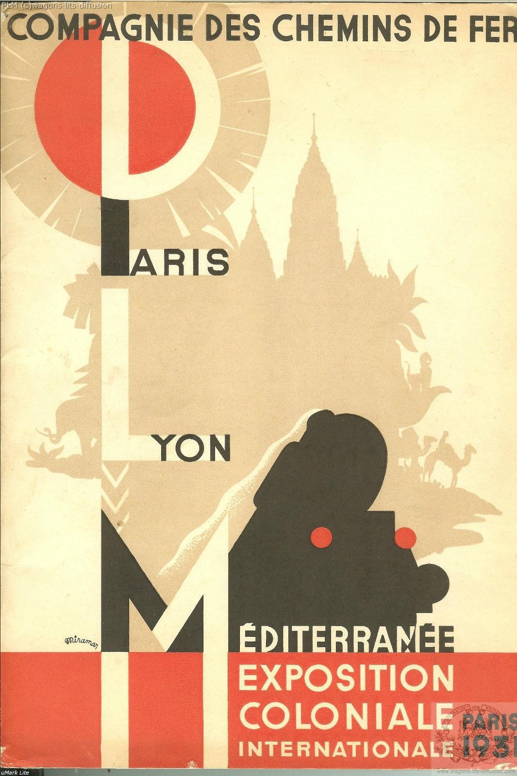 Plm exposition coloniale paris 1931