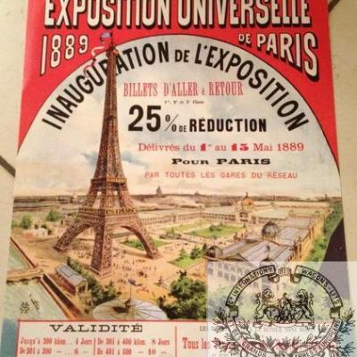 PLM Paris Expo universelle 1889