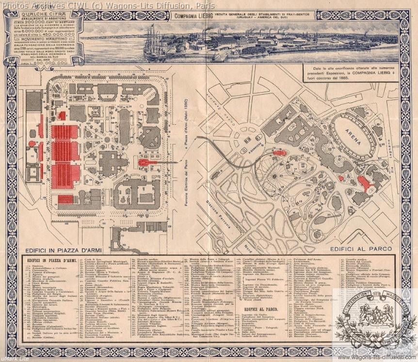 Wl milan map expo 1906