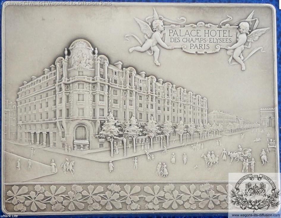 Wl plaque commemorative palace hotel paris 1899 verso 1