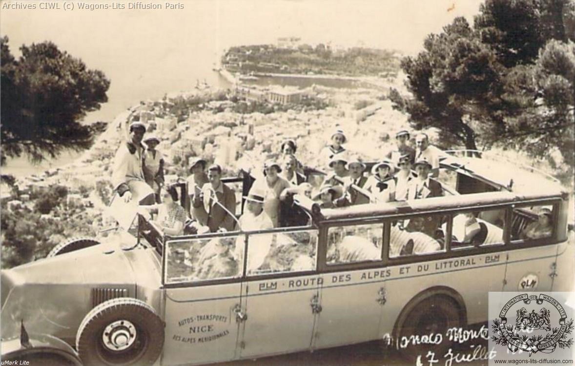 Wl plm autocar route des alpes 1934