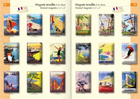 Edition & Souvenir: cartes postales, magnet et affiches PLM