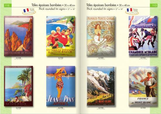 Edition & Souvenir: cartes postales, magnet et affiches PLM