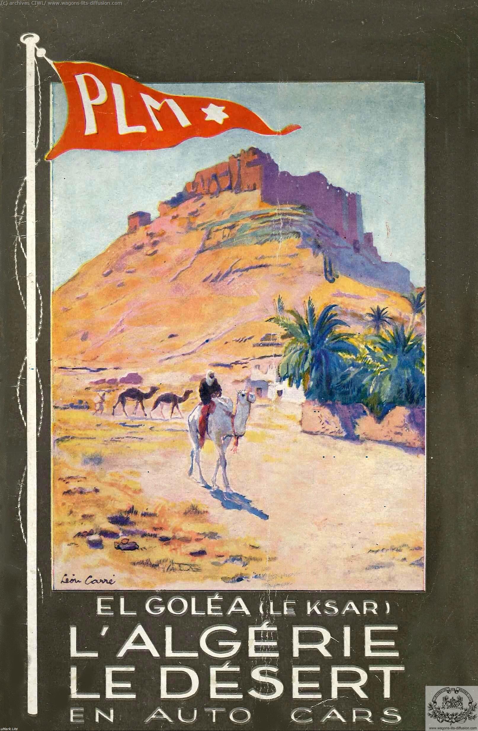 Plm algerie desert 1930