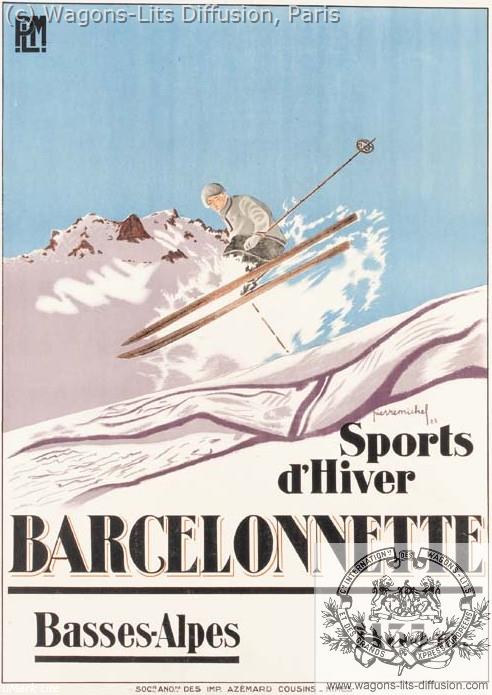 PLM barcelonette ski