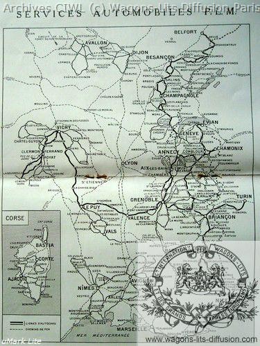 Plm carte des services automobile et autocar plm