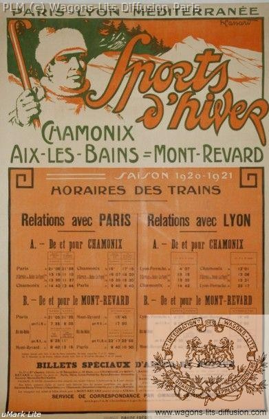 Plm chamonix aix mont revard horaires 1920