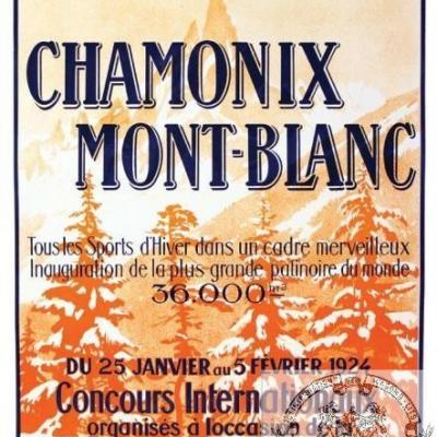 Plm chamonix mont blanc 1924