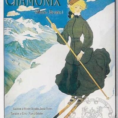 Plm chamonix skieuse