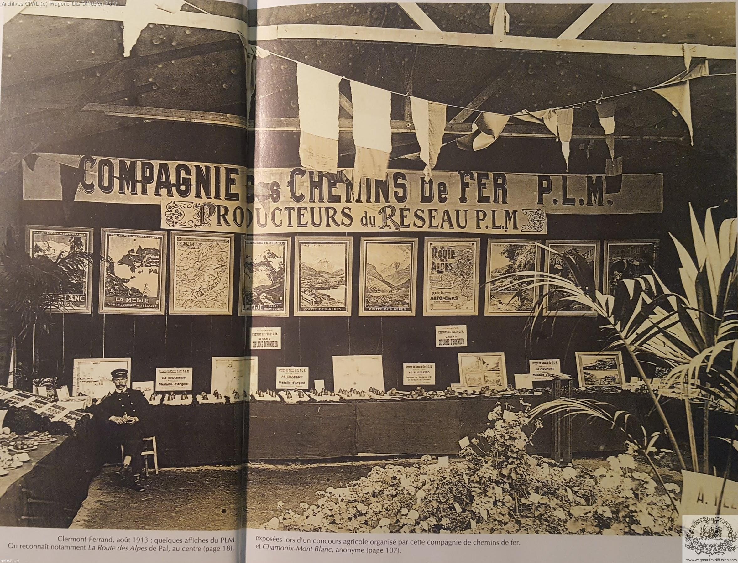 Plm exposition affiches 1913