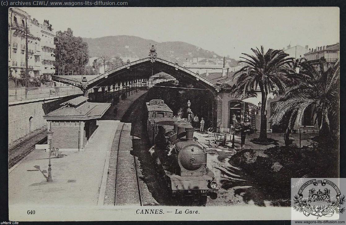 PLM Gare de Cannes CP