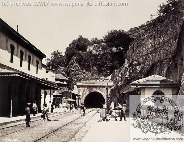 PLM gare de Vienne 1860