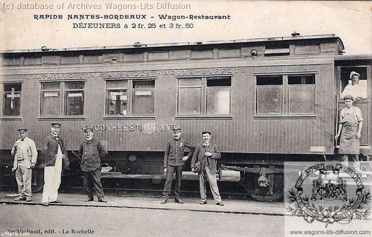 Wl cie francaise des wagons buffet vers 1901