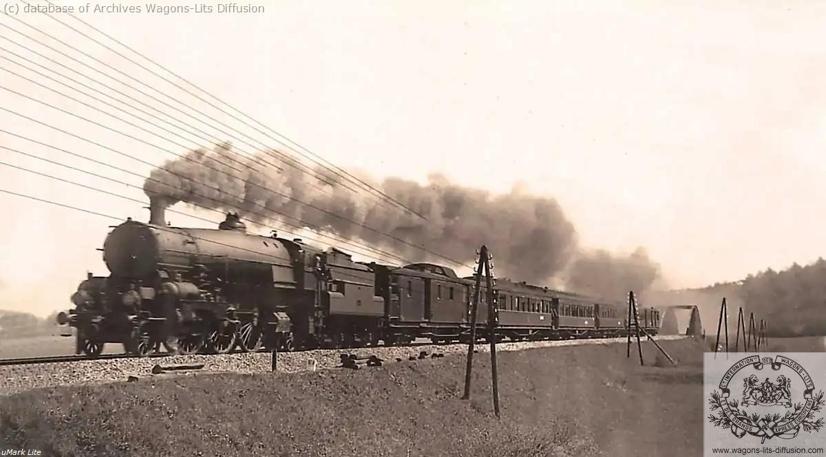 Wl convoi orient express vers 1900