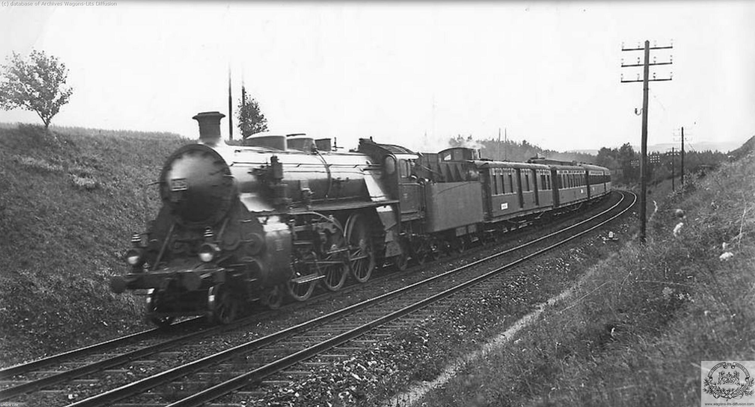 Wl convoi orient express vers 1921