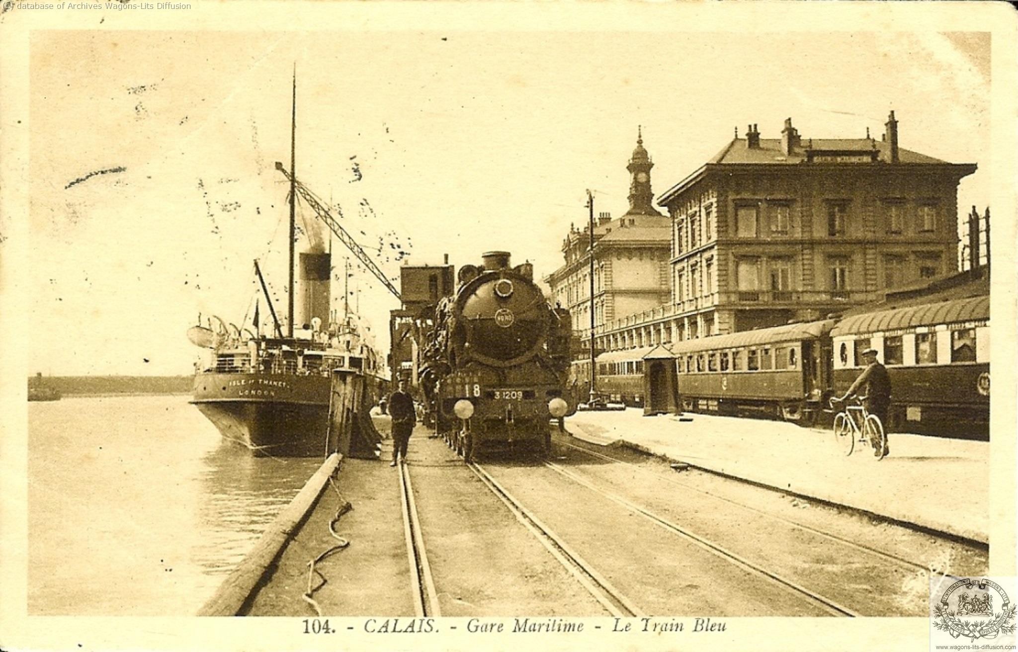 Wl cp gare calais maritime fleche d or