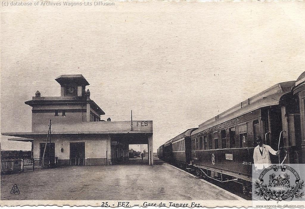 Wl cp maroc fez gare du tanger fez vers 1901