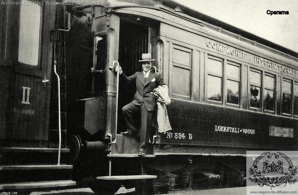 Wl cp voiture restaurant n 594 de l orient express a istanboul en 1932