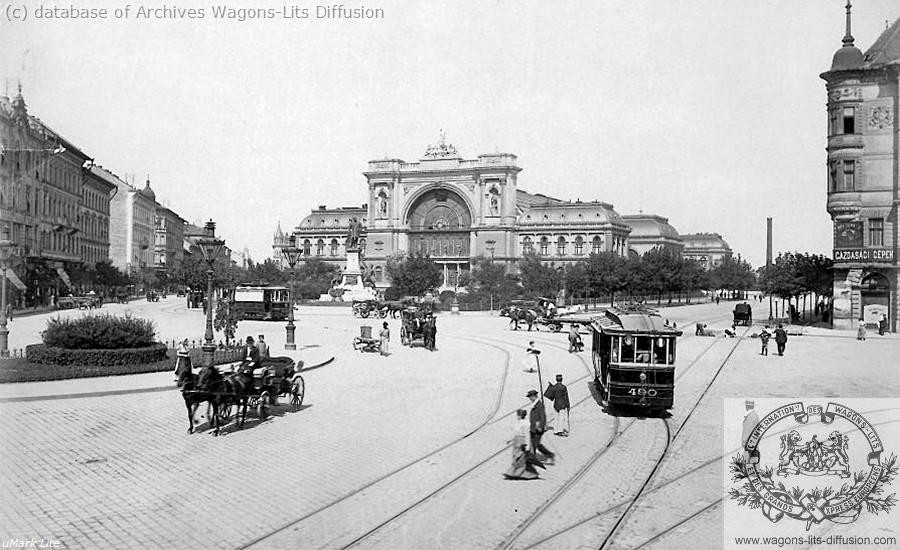 Wl gare de l est en 1893