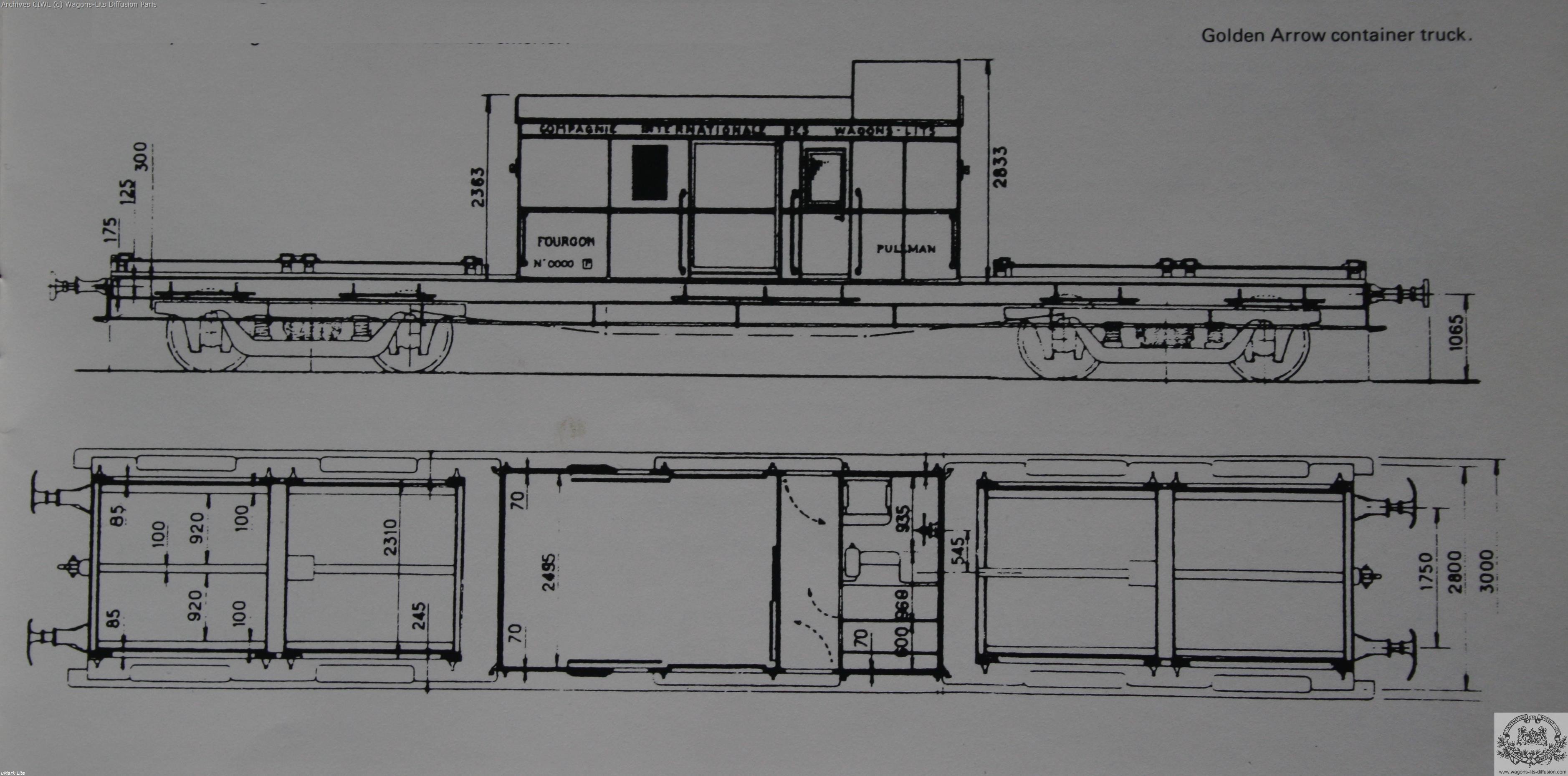 Wl golden arrow truck