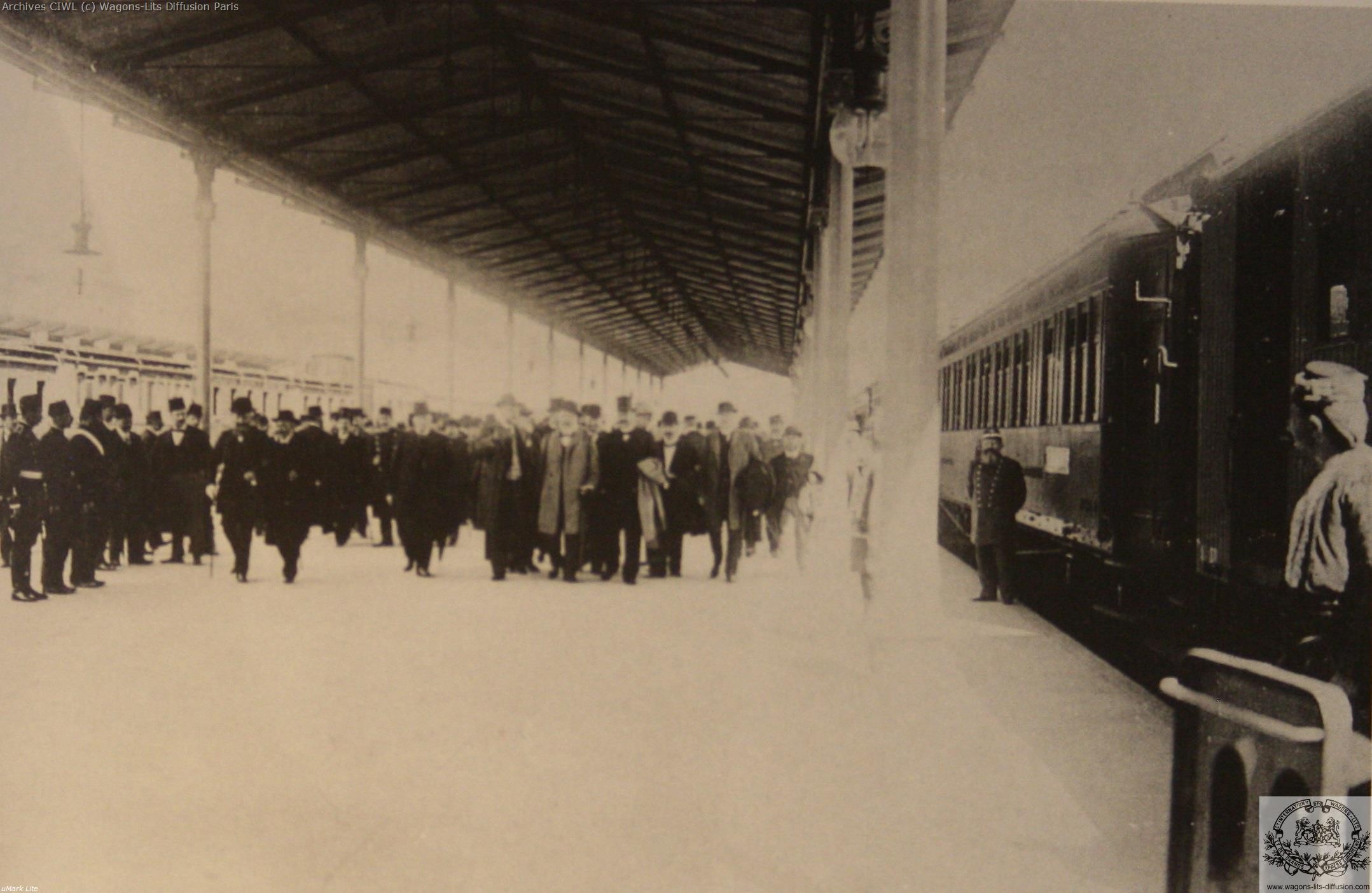 Wl inaugural train berlin constantinople 1900