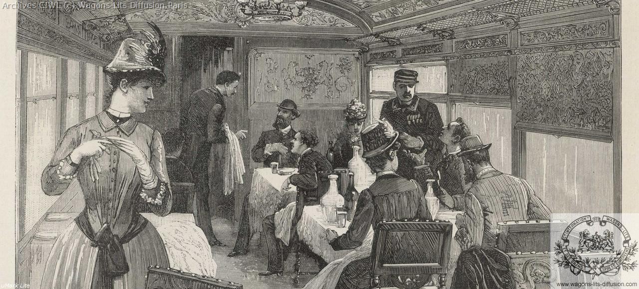 Wl interieur voiture restaurant orient express 1883