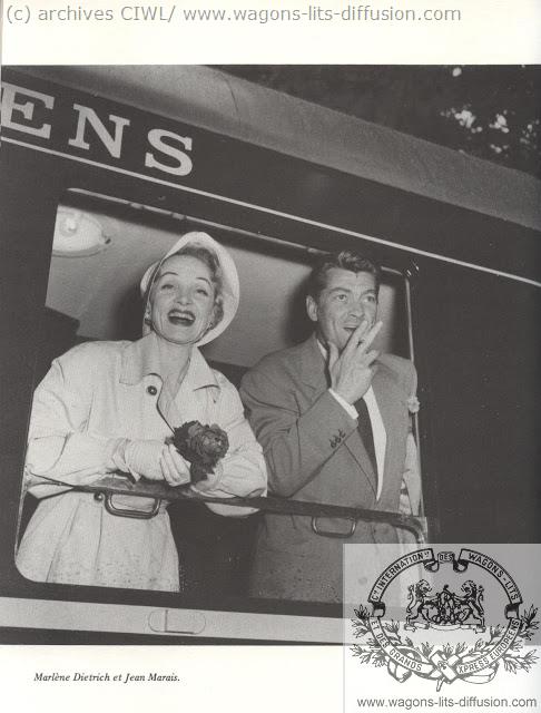 WL Marlene Dietrich y Jean Marais 1955