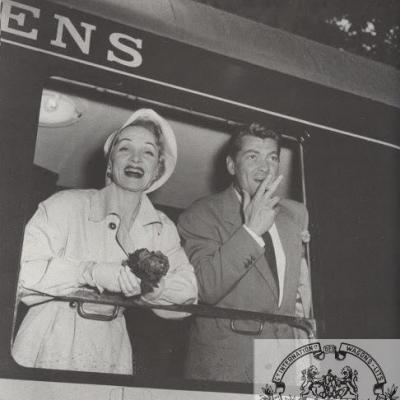 WL Marlene Dietrich y Jean Marais