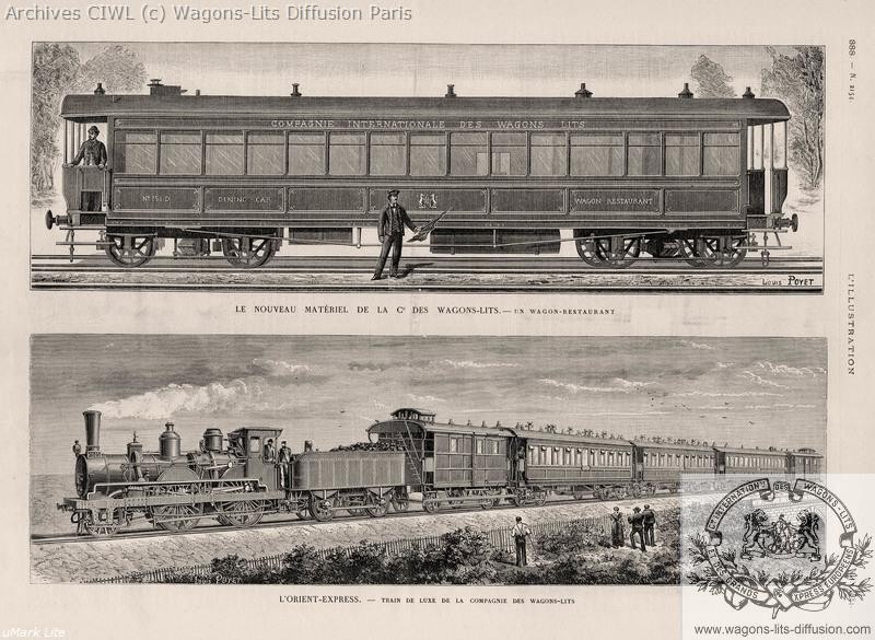 Wl orient express 1884 l illustration