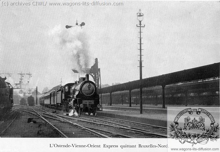 WL Orient Express à Bruxelles 1920