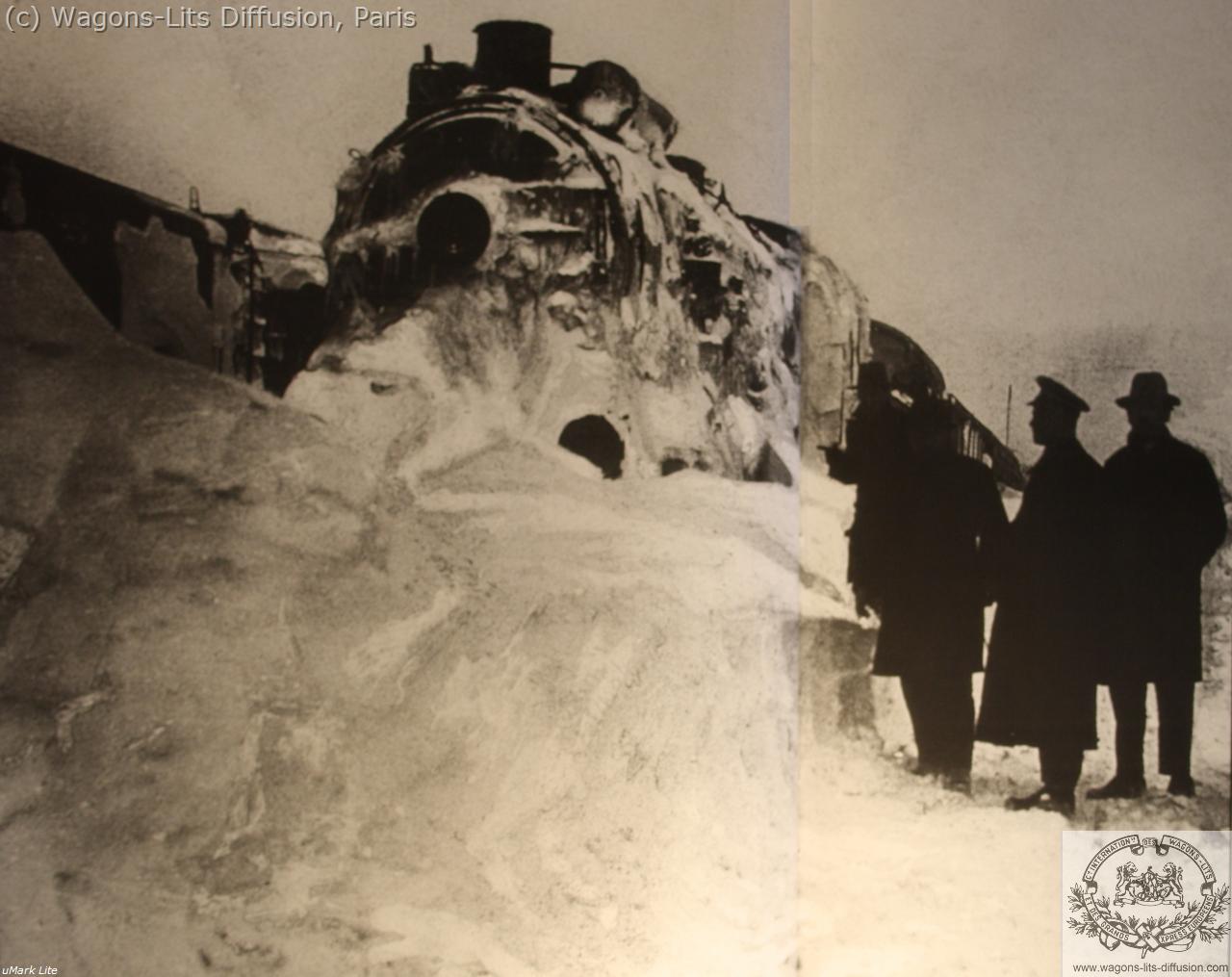 WL Orient Express bloqué par la neige