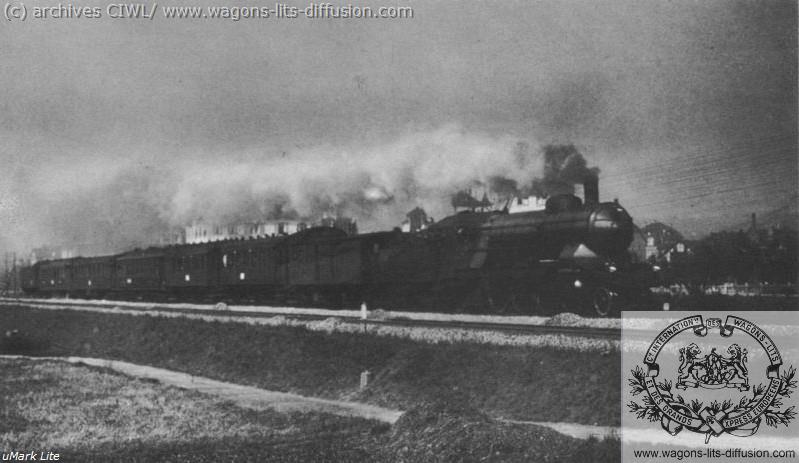 WL Orient Express Ostende Vienne 1920