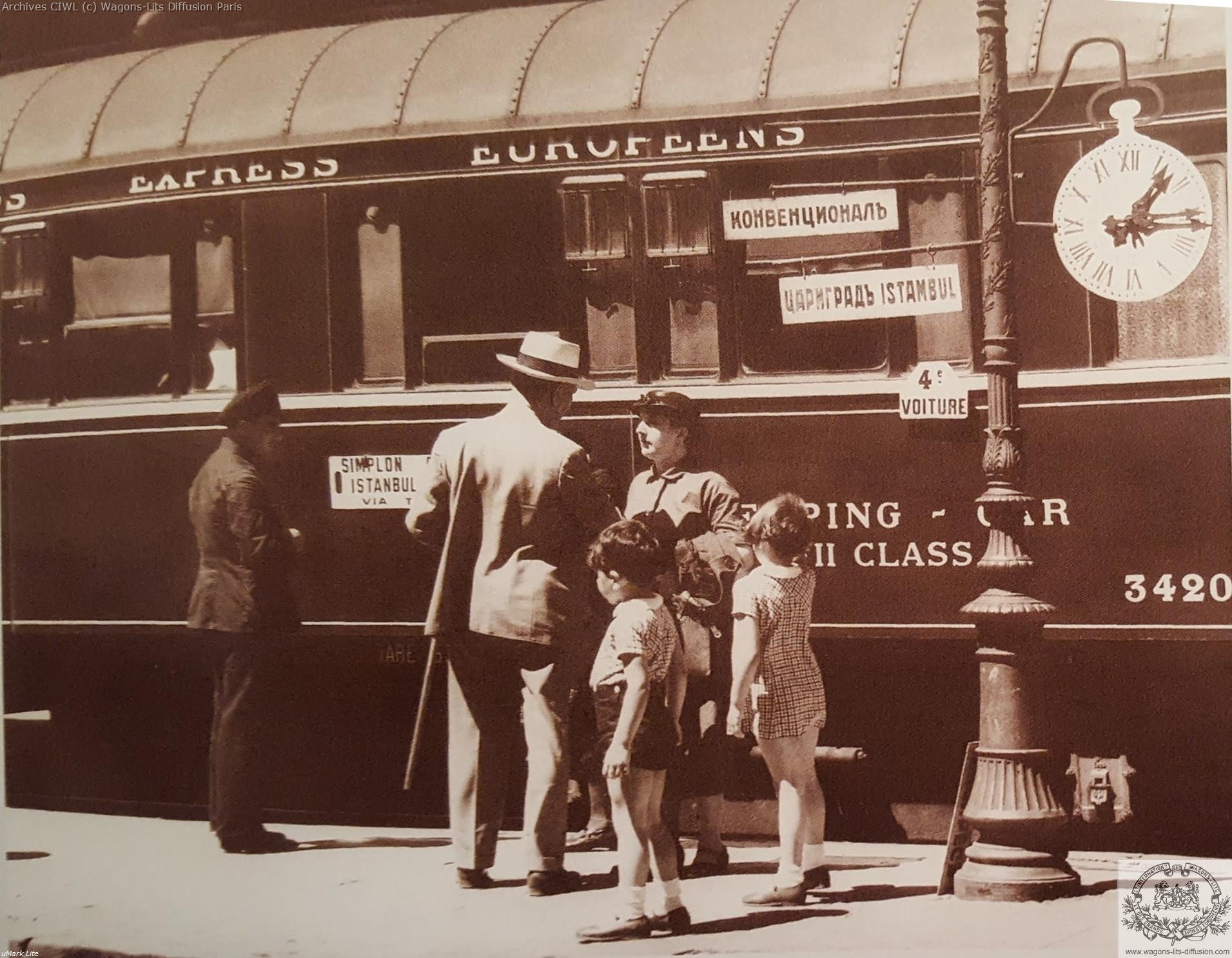 Wl simplon orient express vers 1930