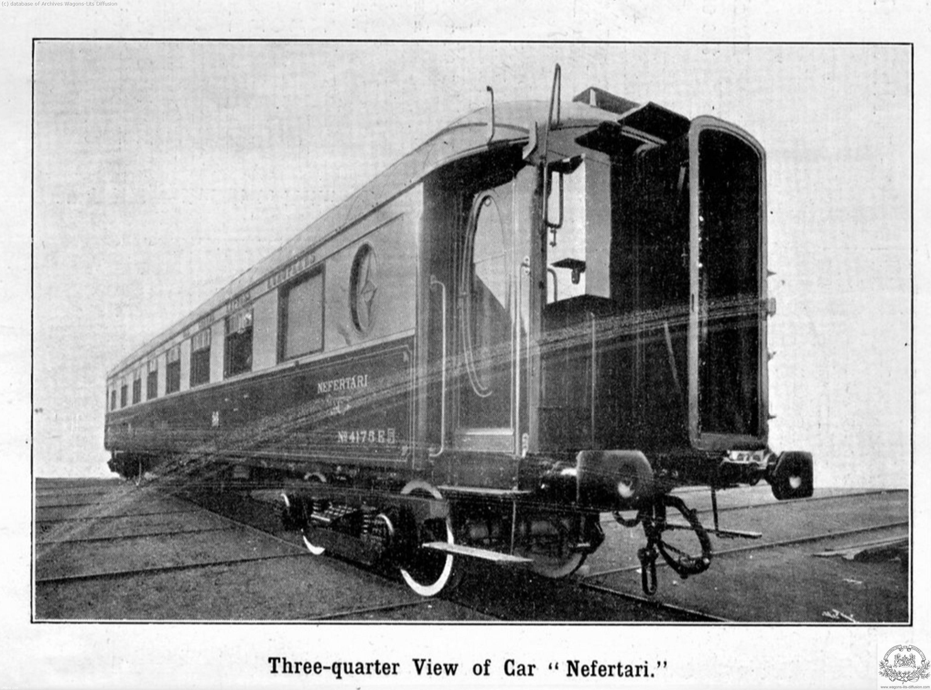 Wl sleeping cars 4175 for service in egypt birmingham railway carriage 1929 4