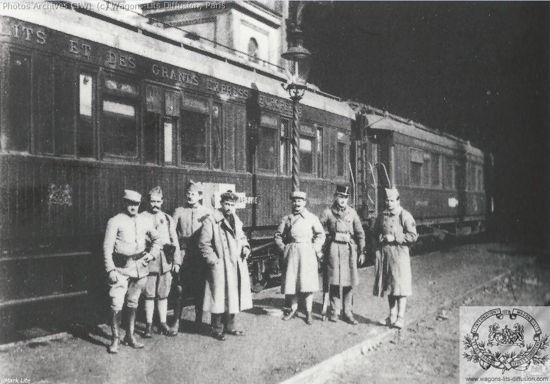 Wl train militaire de luxe 1918