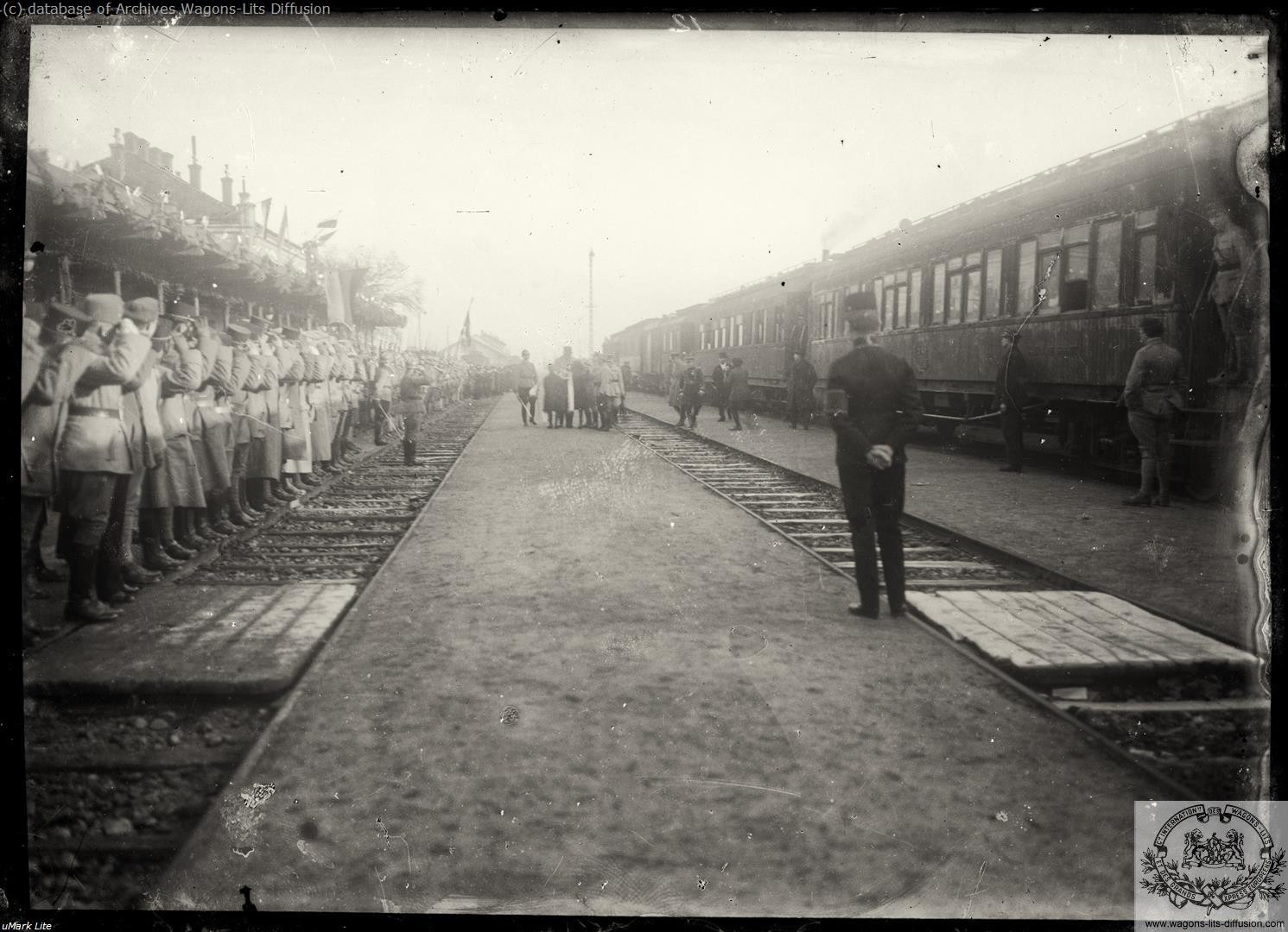 Wl visite du general berthelot en roumanie 1919