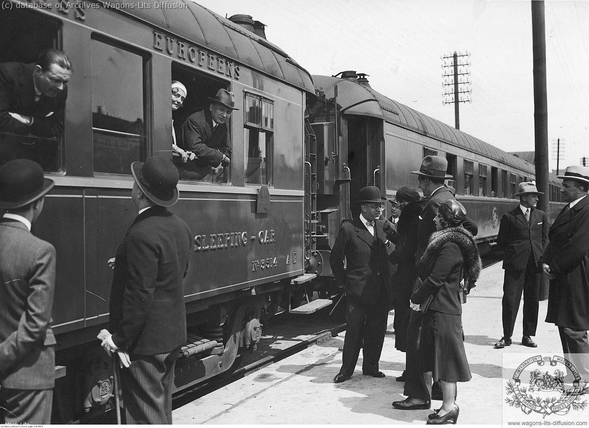 Wl vl 3514 nord express 1931 golden lettering