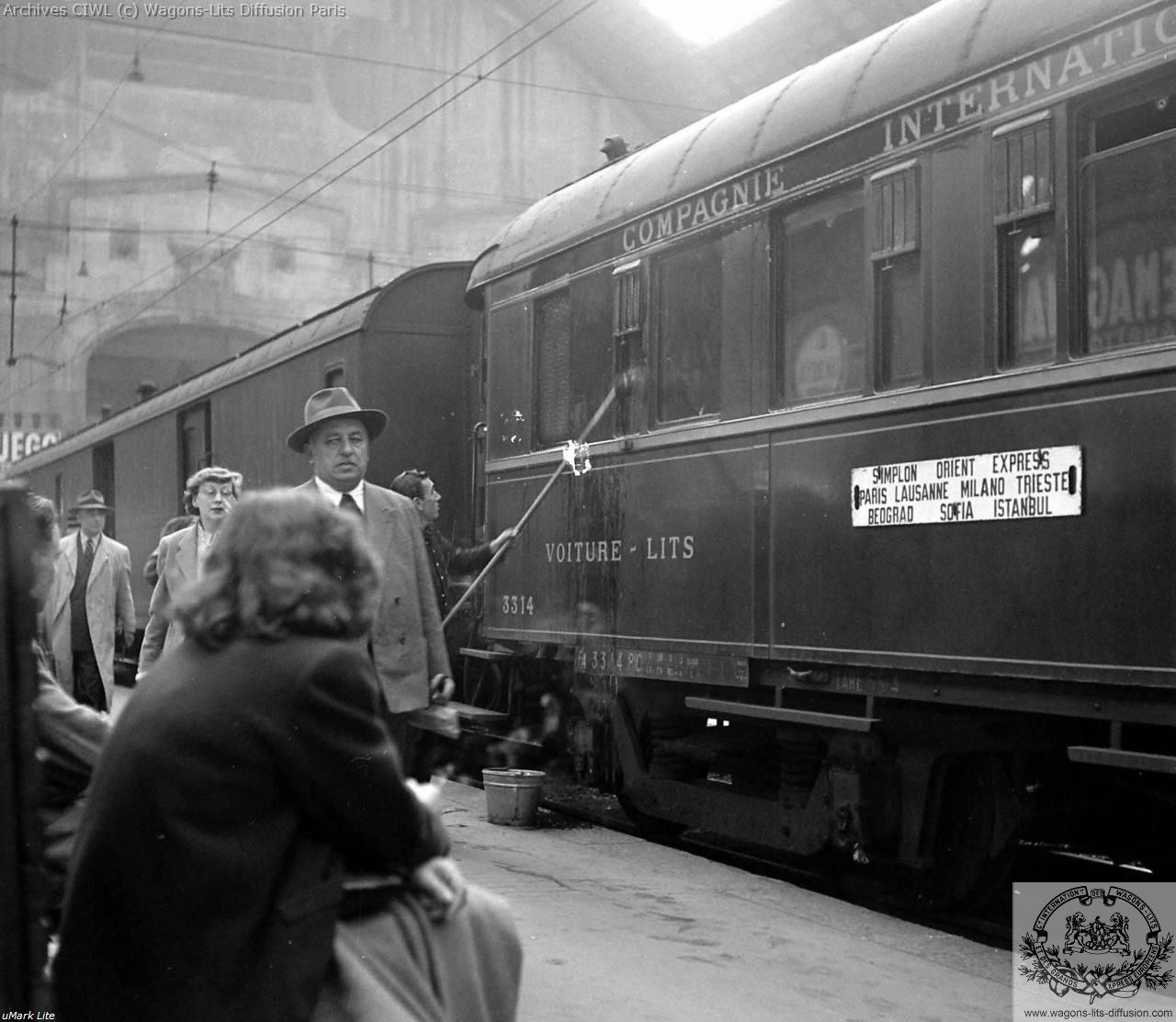 Wl voiture lit vl 3314 type z 1950 simplon orient express