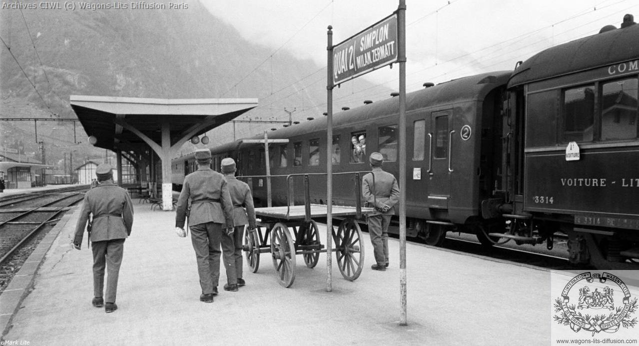 Wl voiture lit vl type z 1950 simplon orient express