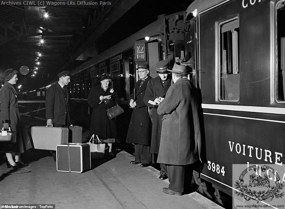 Wl voiture lits 3984 night ferry 1952